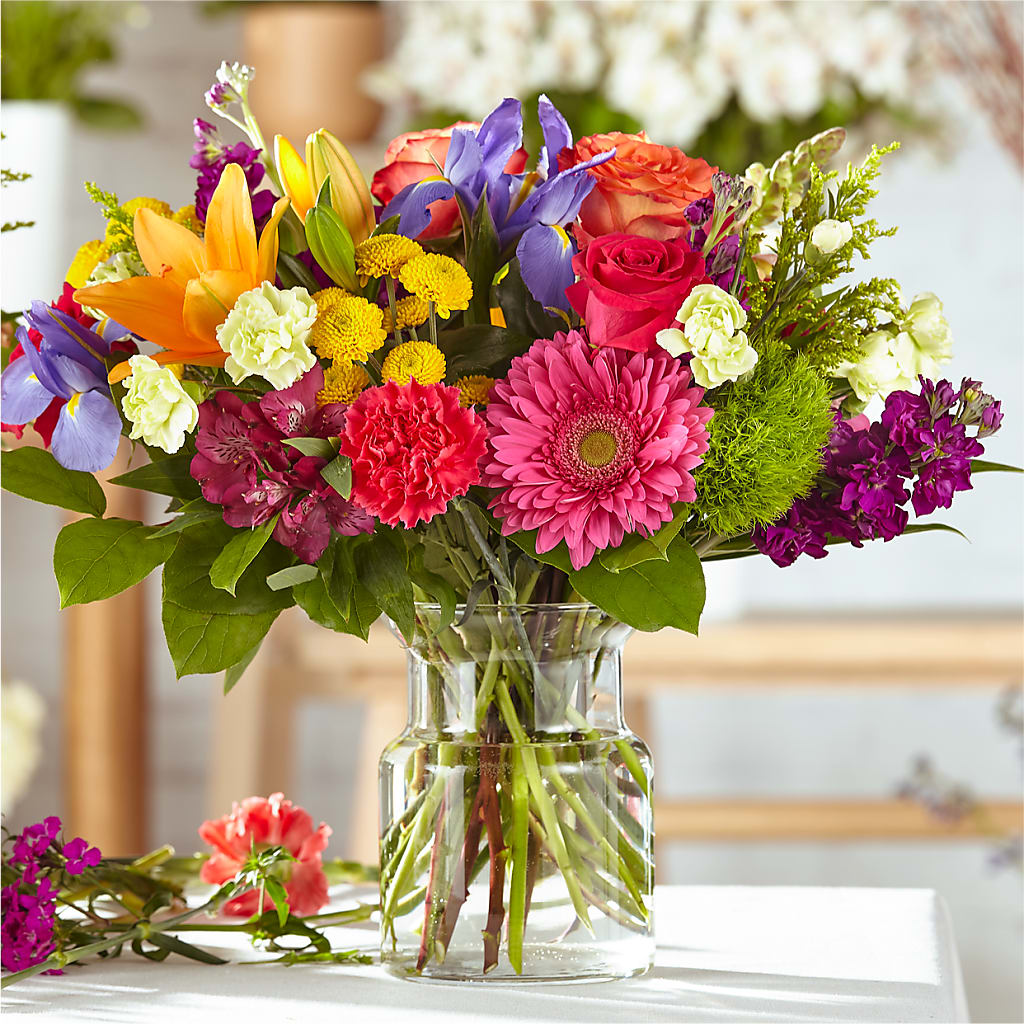 Bold & Bright – A Florist Original – BUZ N' BEE FLORIST GIFT & NURSERY, Clinton LA