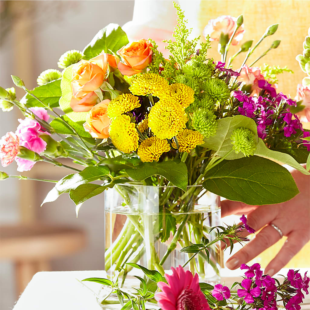 Bold & Bright – A Florist Original – BUZ N' BEE FLORIST GIFT & NURSERY, Clinton LA