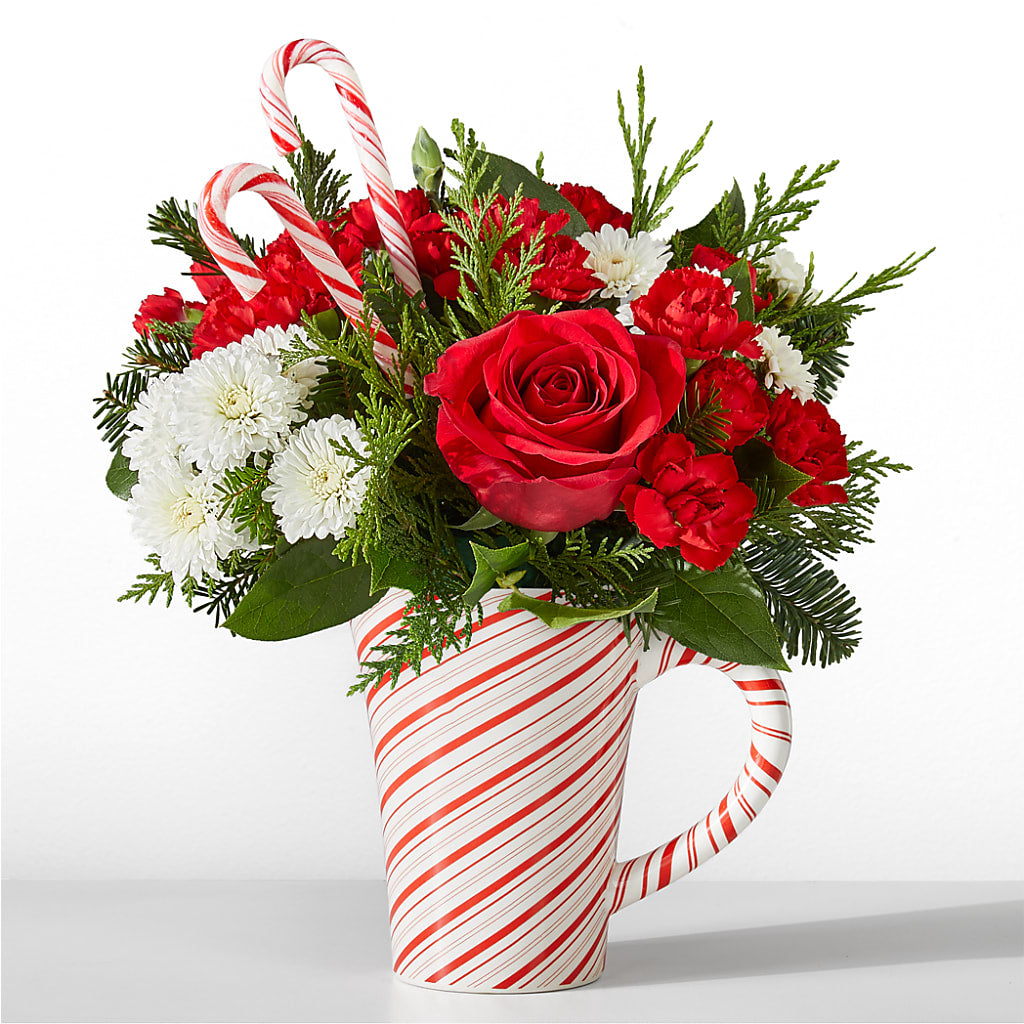 Peppermint Swirl Mug – BUZ N' BEE FLORIST GIFT & NURSERY, Clinton LA