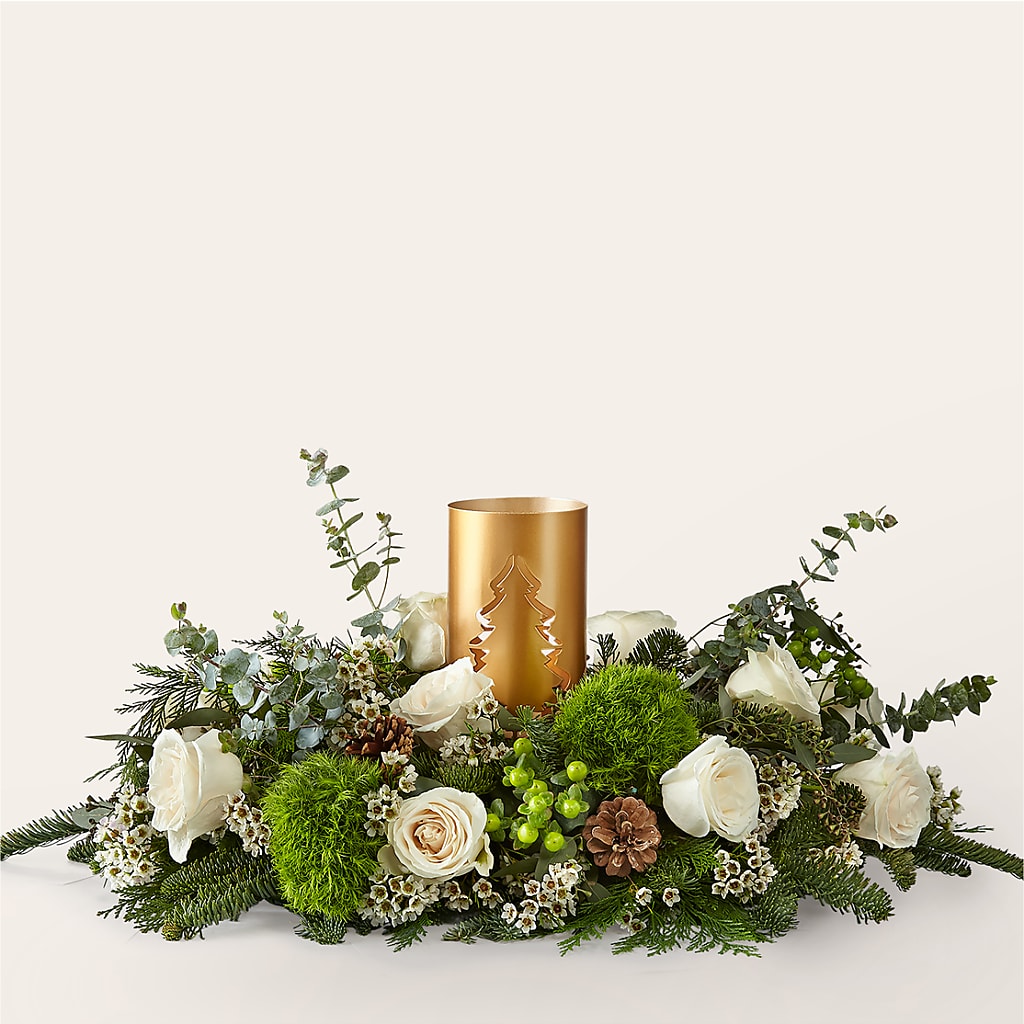 Chestnuts Roasting Centerpiece – BUZ N' BEE FLORIST GIFT & NURSERY, Clinton LA