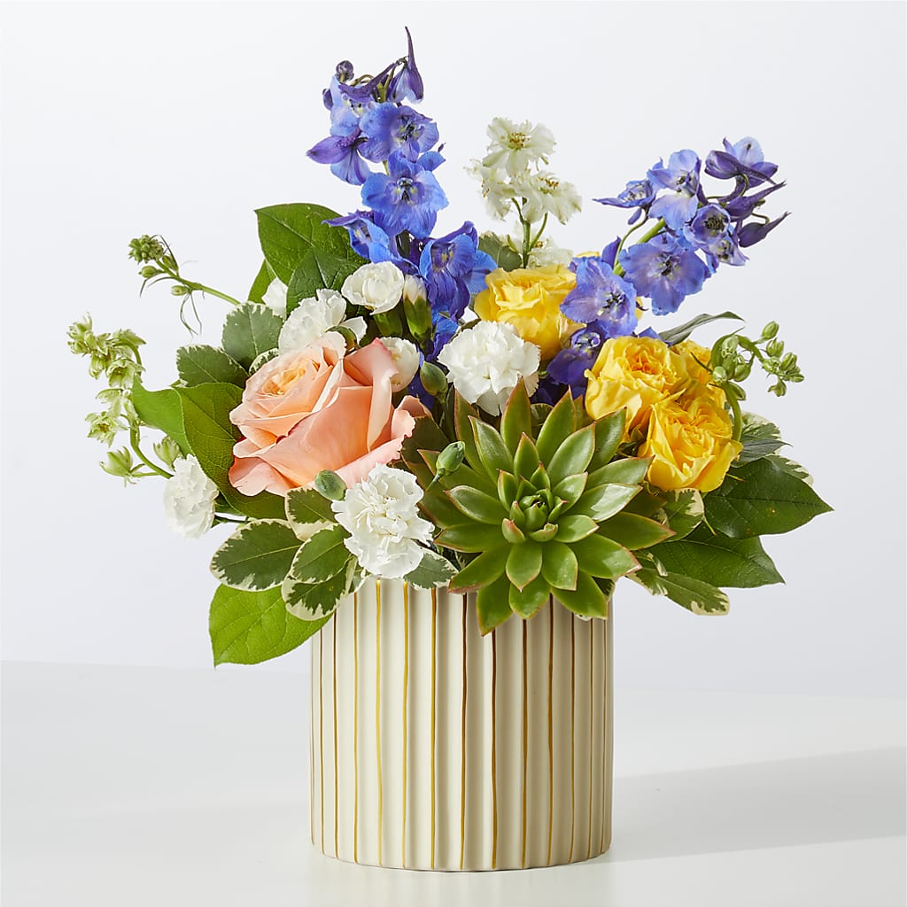 Cobalt Reverie Bouquet – BUZ N' BEE FLORIST GIFT & NURSERY, Clinton LA
