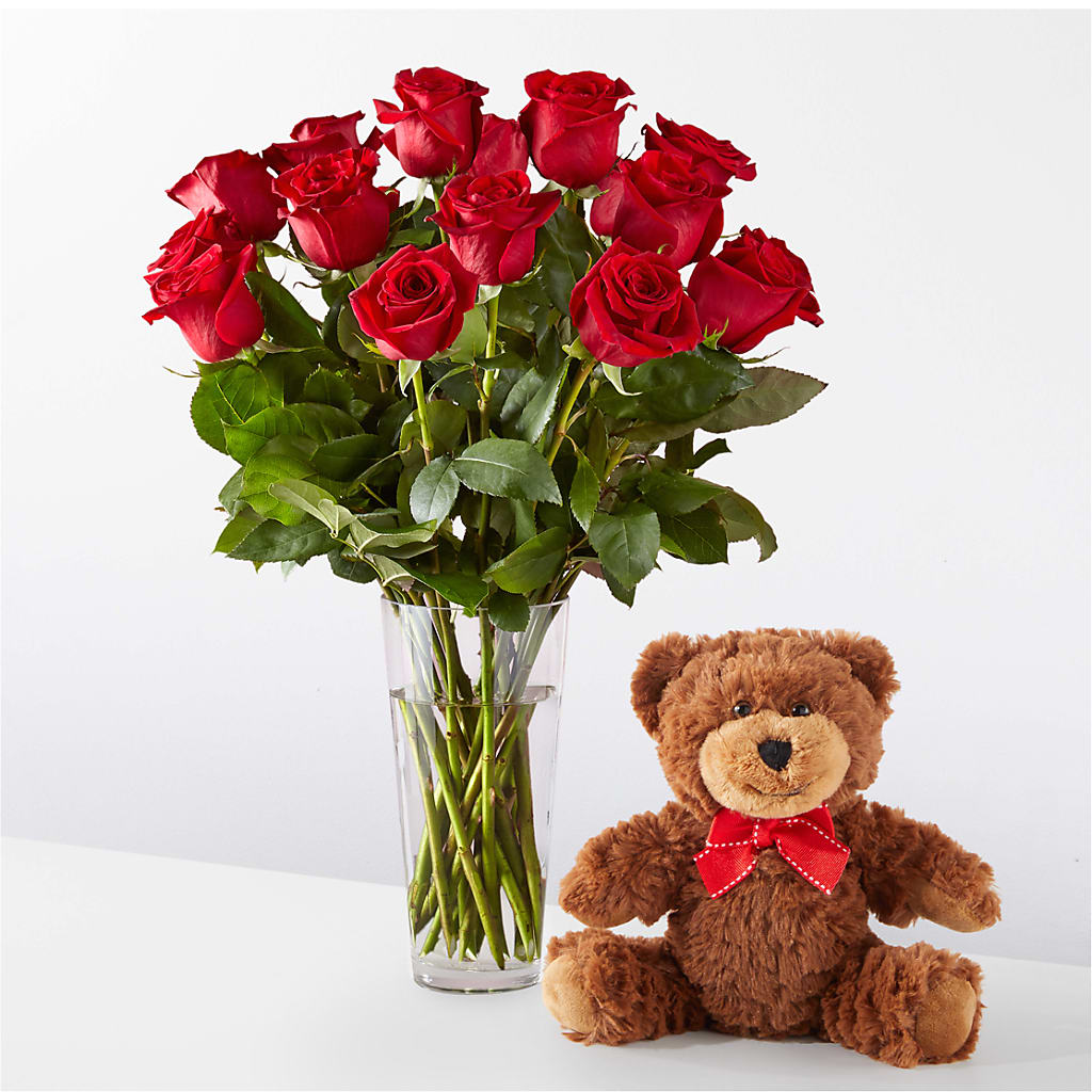 Romantic Long Stem Red Rose Bouquet Bundles – BUZ N' BEE FLORIST GIFT & NURSERY, Clinton LA