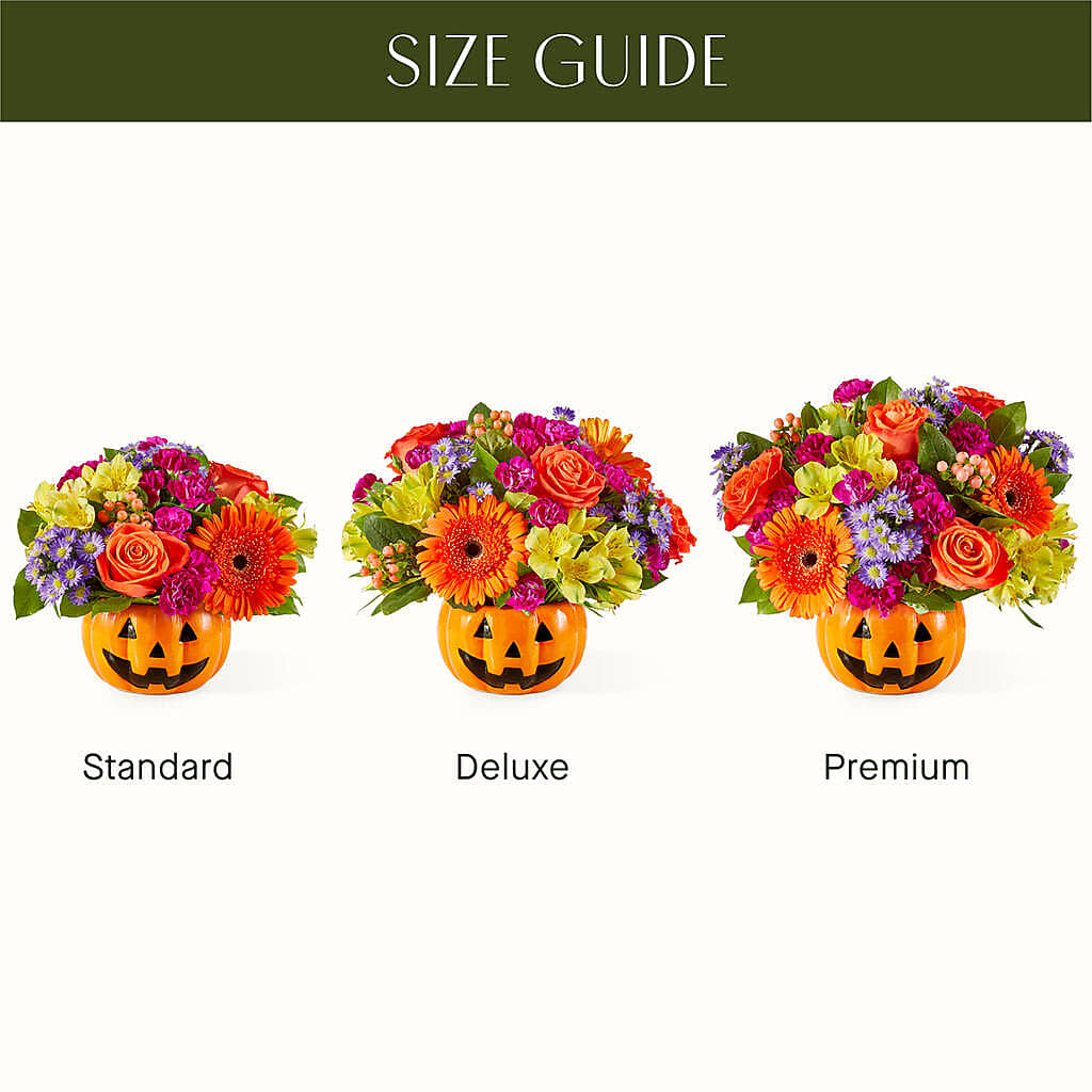 Tricks & Treats Pumpkin – BUZ N' BEE FLORIST GIFT & NURSERY, Clinton LA