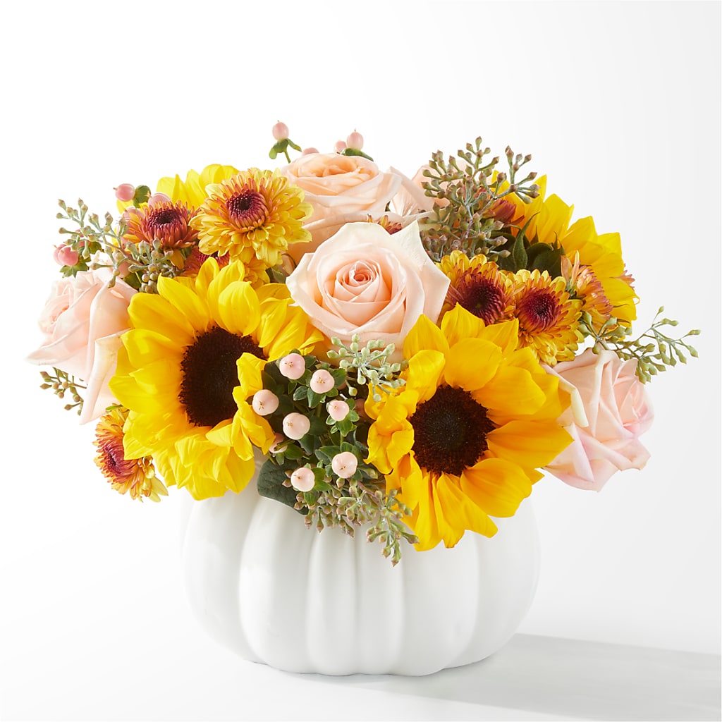 Pumpkin to Talk About Bouquet – BUZ N' BEE FLORIST GIFT & NURSERY, Clinton LA