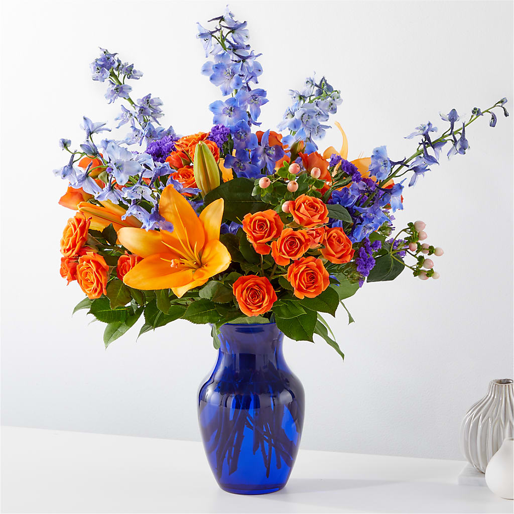 Radiant Citrus Bouquet – BUZ N' BEE FLORIST GIFT & NURSERY, Clinton LA