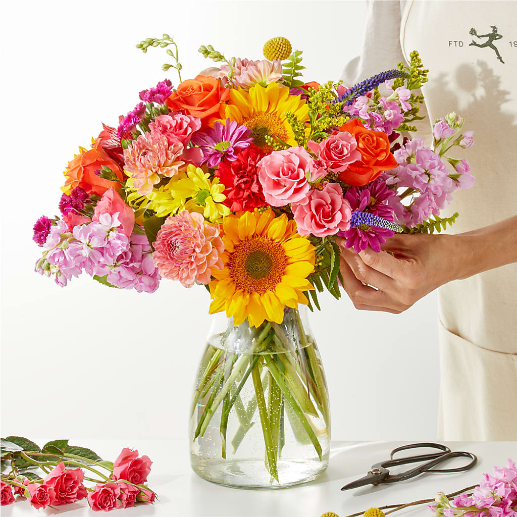 Cue the Confetti - A Florist Original – BUZ N' BEE FLORIST GIFT & NURSERY, Clinton LA