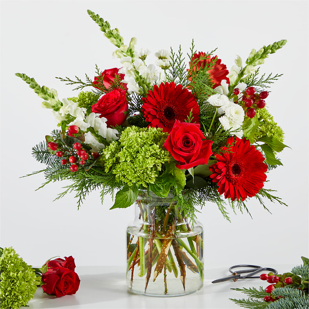 Merry Moment Bouquet – A Florist Original – BUZ N' BEE FLORIST GIFT & NURSERY, Clinton LA