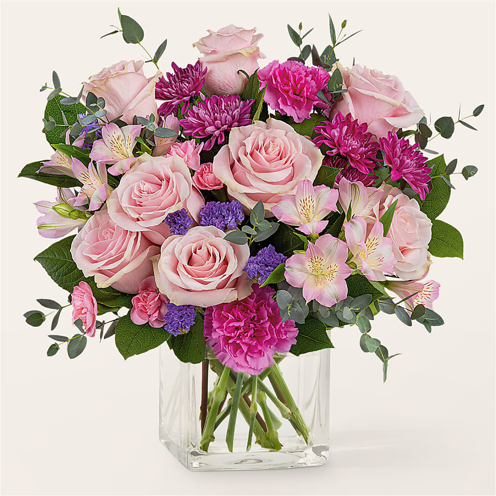 Rosy Radiance Bouquet – BUZ N' BEE FLORIST GIFT & NURSERY, Clinton LA