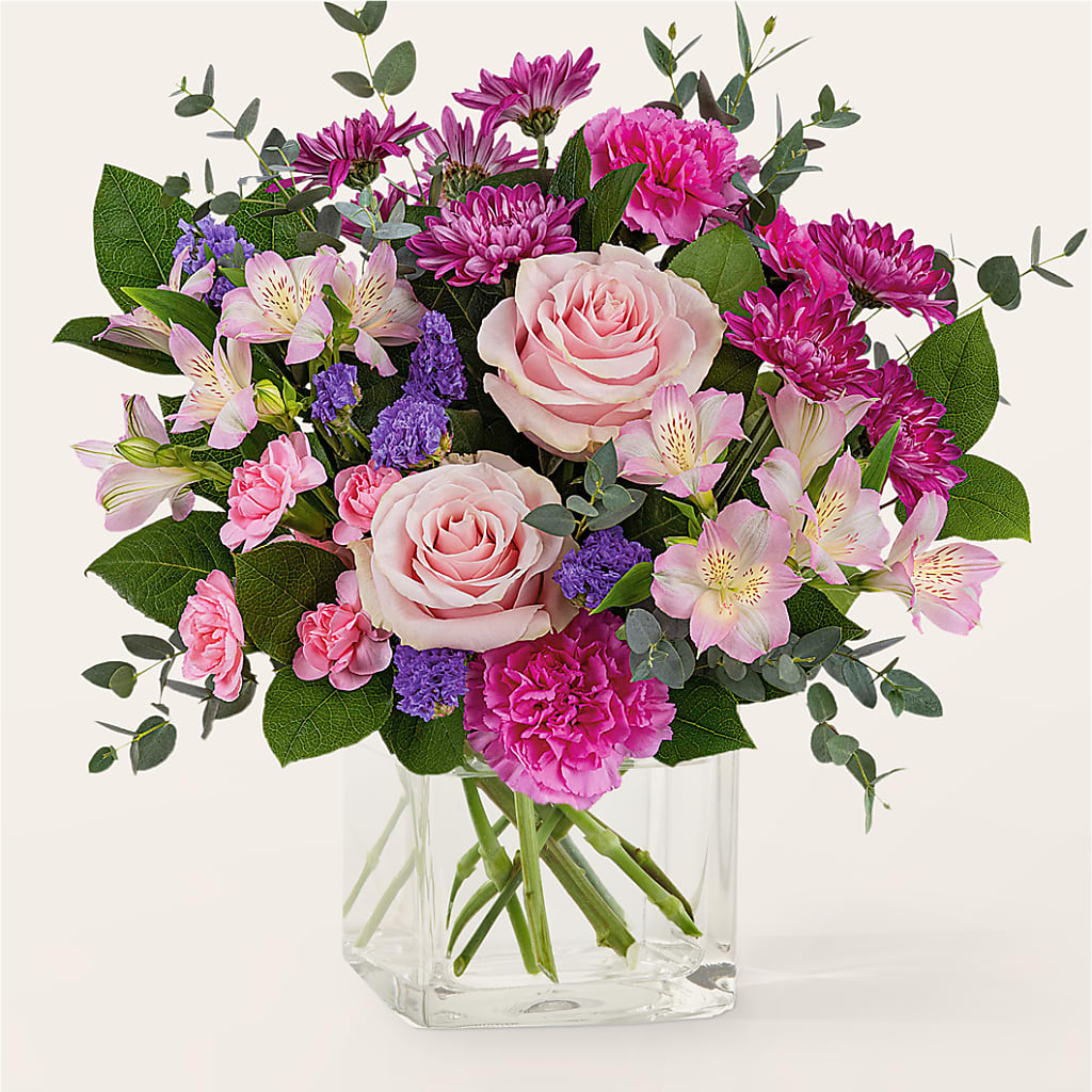 Rosy Radiance Bouquet – BUZ N' BEE FLORIST GIFT & NURSERY, Clinton LA