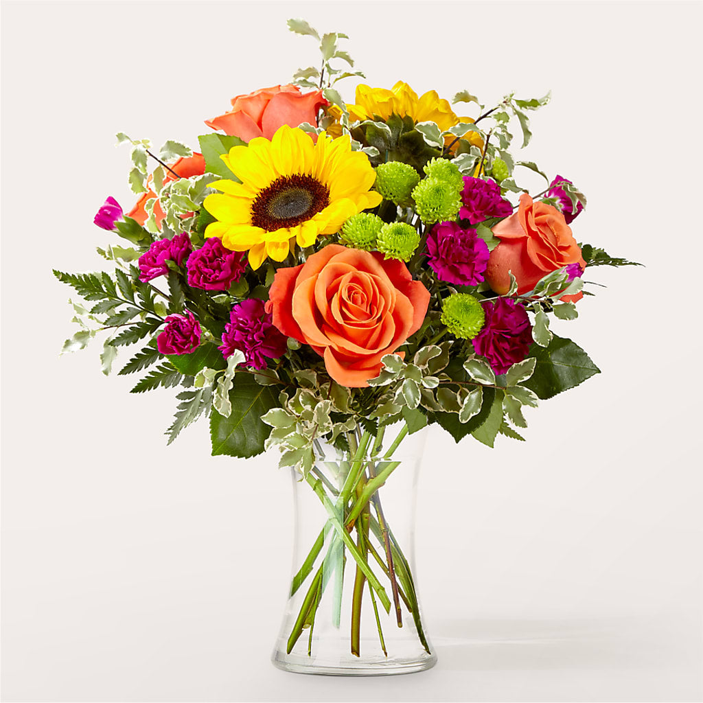 Warmth & Light Bouquet – BUZ N' BEE FLORIST GIFT & NURSERY, Clinton LA