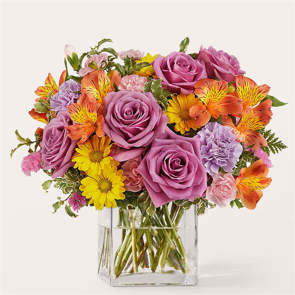 Shades of Happiness Bouquet – BUZ N' BEE FLORIST GIFT & NURSERY, Clinton LA