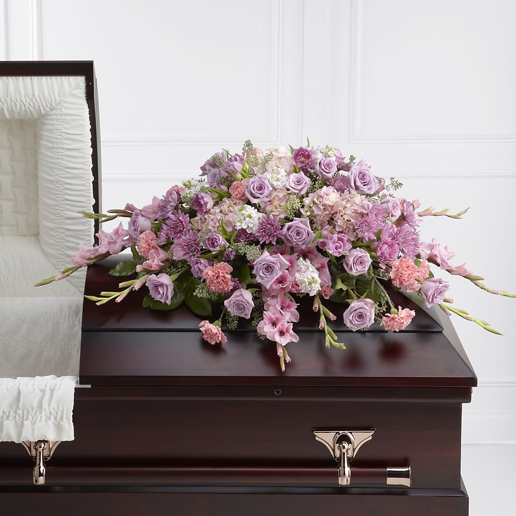 Immorata Casket Spray – BUZ N' BEE FLORIST GIFT & NURSERY, Clinton LA