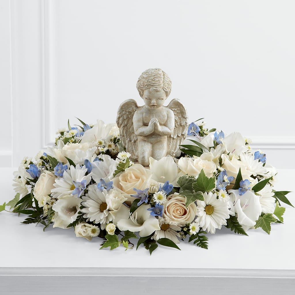 Little Angel Ring of Flowers – BUZ N' BEE FLORIST GIFT & NURSERY, Clinton LA