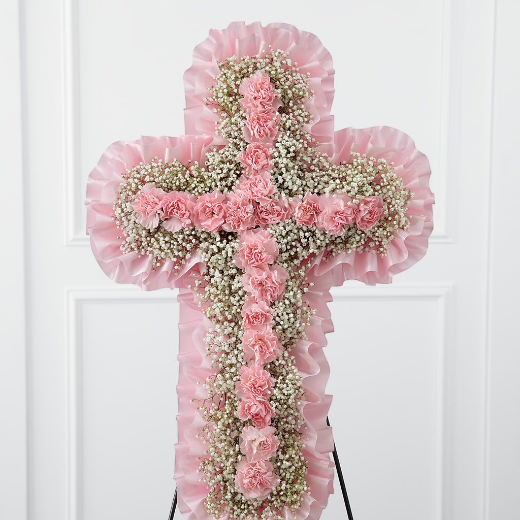 Angel's Cross Easel – BUZ N' BEE FLORIST GIFT & NURSERY, Clinton LA