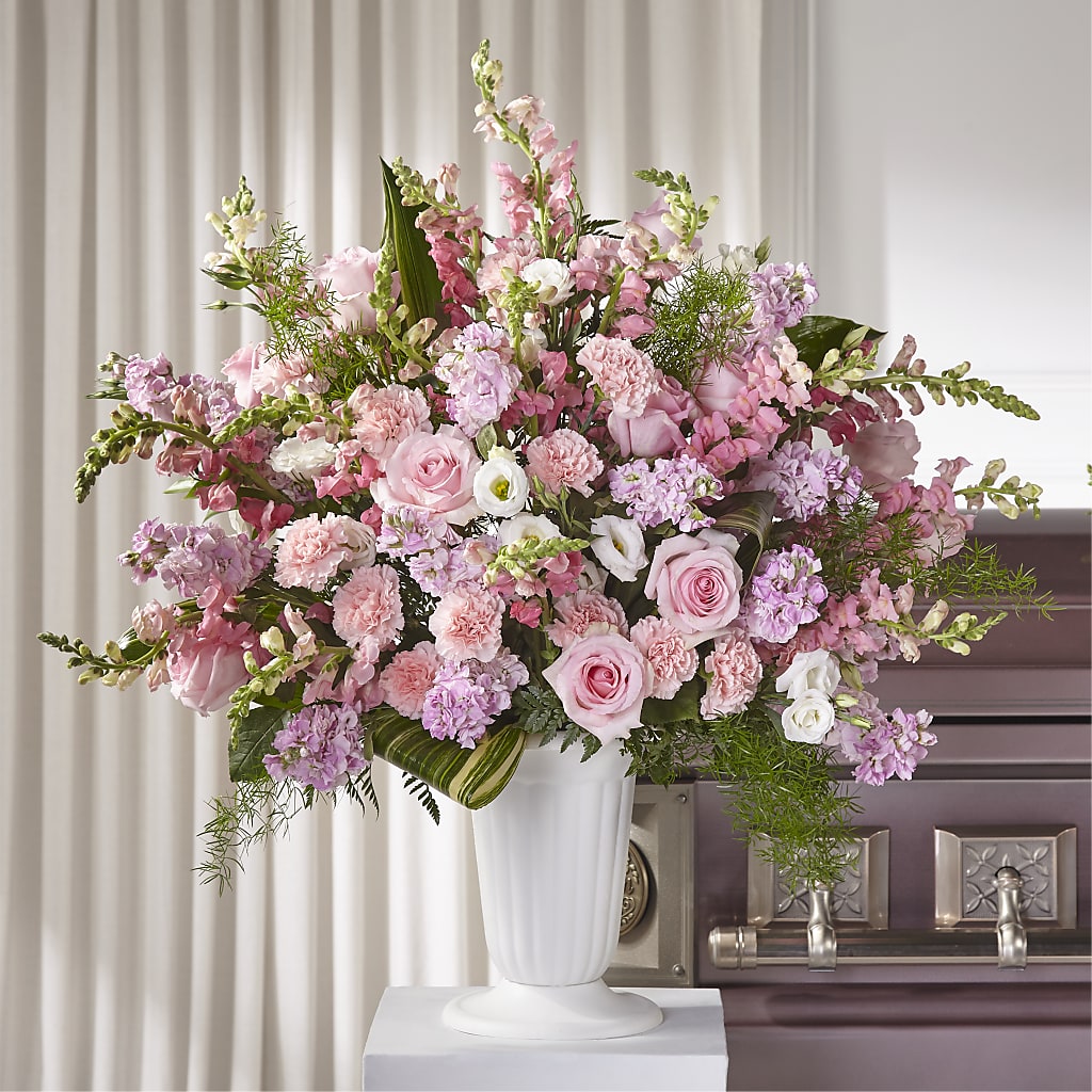 Divine Comfort Arrangement – BUZ N' BEE FLORIST GIFT & NURSERY, Clinton LA