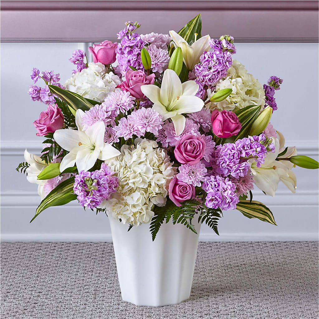 Heaven Sent Floor Basket – BUZ N' BEE FLORIST GIFT & NURSERY, Clinton LA