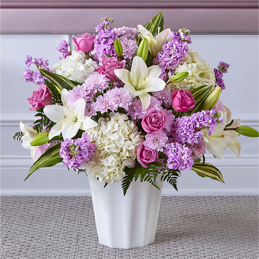 Heaven Sent Floor Basket – BUZ N' BEE FLORIST GIFT & NURSERY, Clinton LA