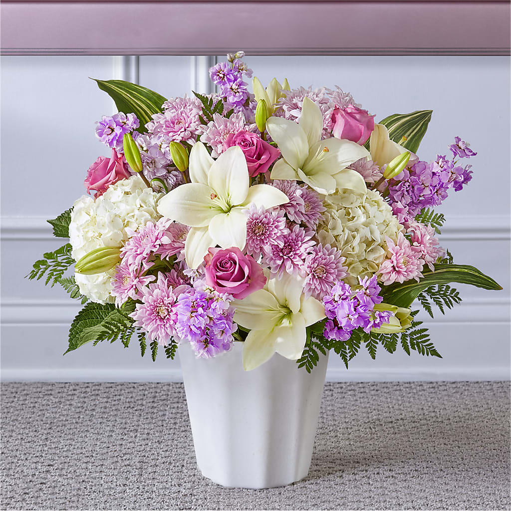 Heaven Sent Floor Basket – BUZ N' BEE FLORIST GIFT & NURSERY, Clinton LA