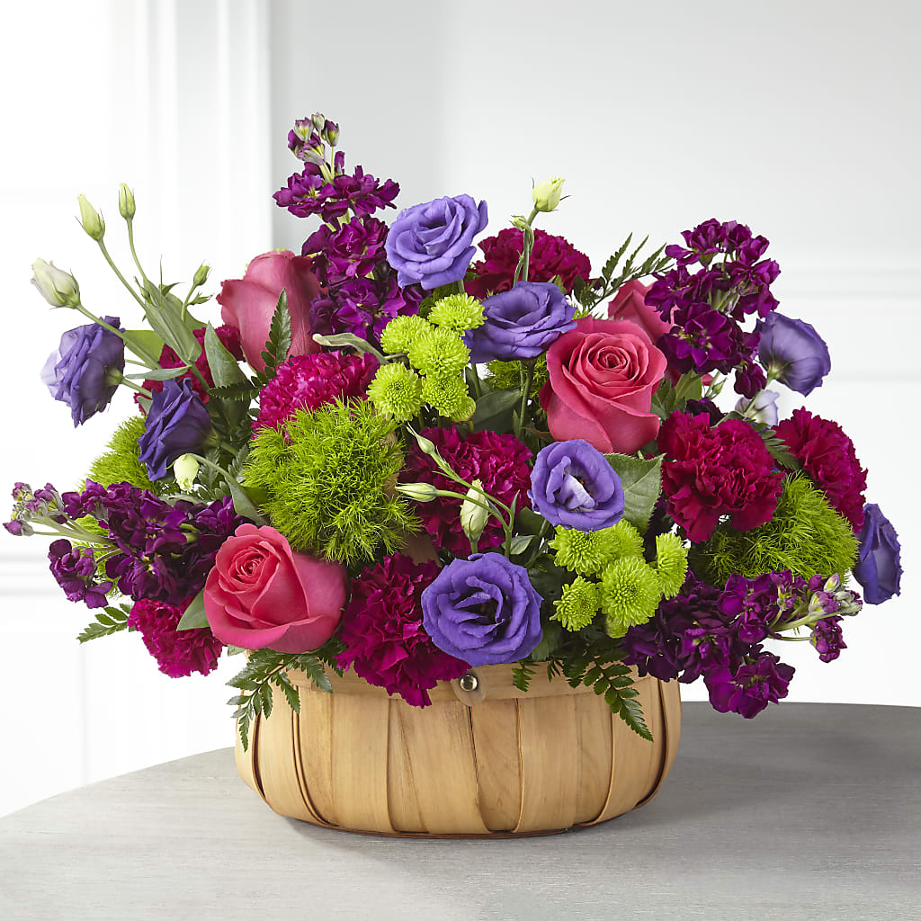 Serene Sanctuary Basket – BUZ N' BEE FLORIST GIFT & NURSERY, Clinton LA