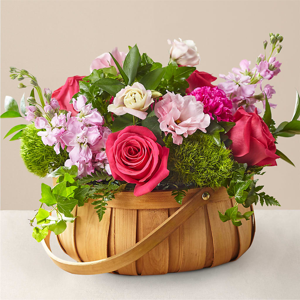 Radiance in Bloom Basket – BUZ N' BEE FLORIST GIFT & NURSERY, Clinton LA