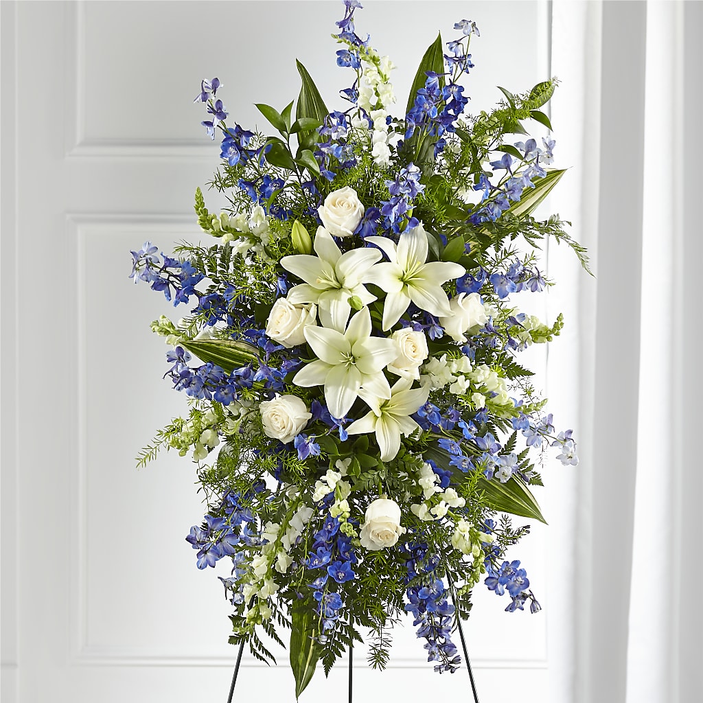 Faithful Friend Standing Spray – BUZ N' BEE FLORIST GIFT & NURSERY, Clinton LA