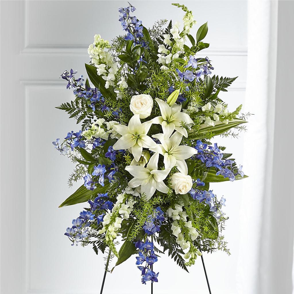 Faithful Friend Standing Spray – BUZ N' BEE FLORIST GIFT & NURSERY, Clinton LA