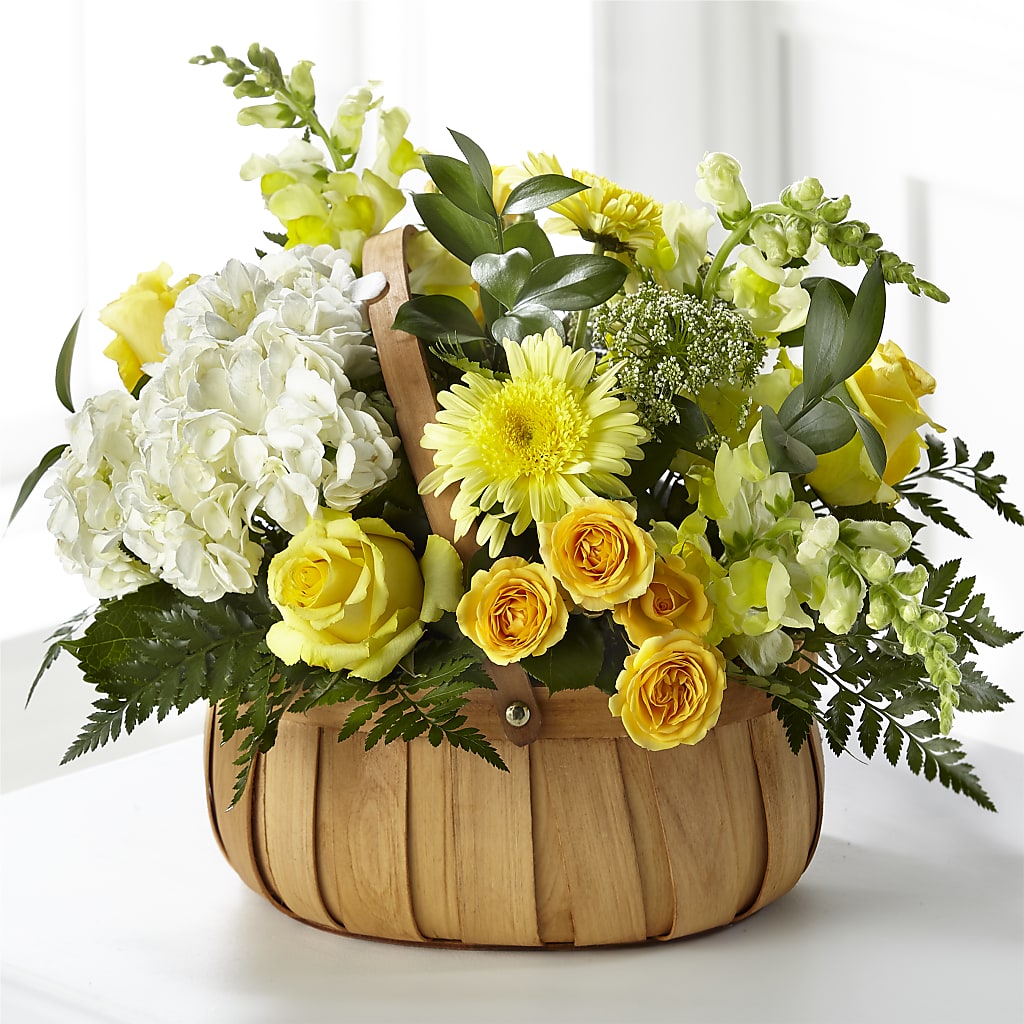 Rustic Remembrance Basket – BUZ N' BEE FLORIST GIFT & NURSERY, Clinton LA