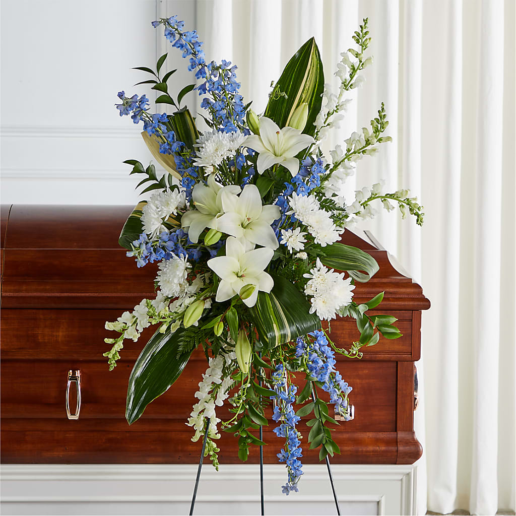 Eternal Impressions Standing Spray – BUZ N' BEE FLORIST GIFT & NURSERY, Clinton LA