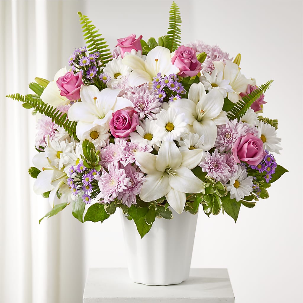 Warmest Thoughts Tabletop Basket – BUZ N' BEE FLORIST GIFT & NURSERY, Clinton LA