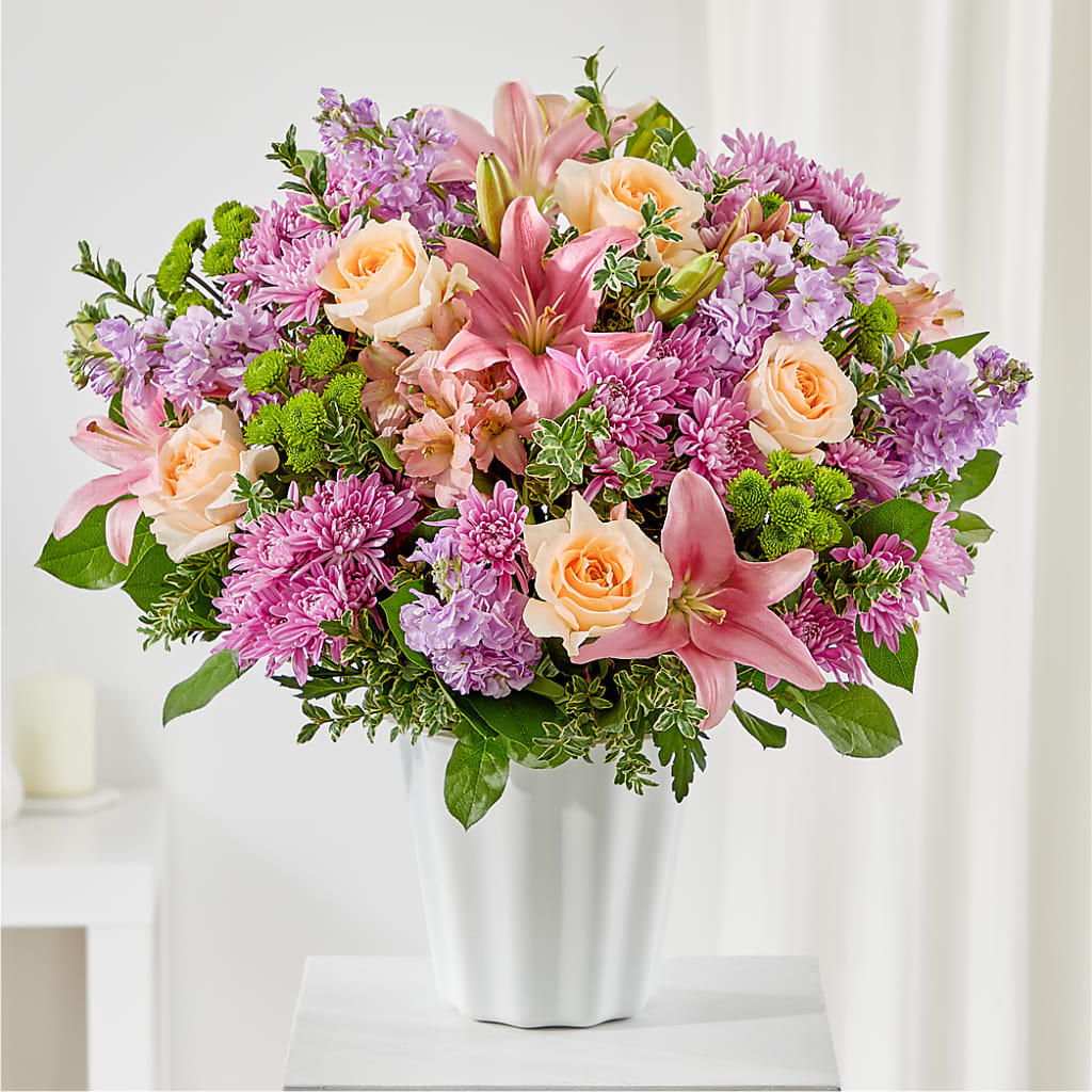 Supportive Embrace Tabletop Basket – BUZ N' BEE FLORIST GIFT & NURSERY, Clinton LA