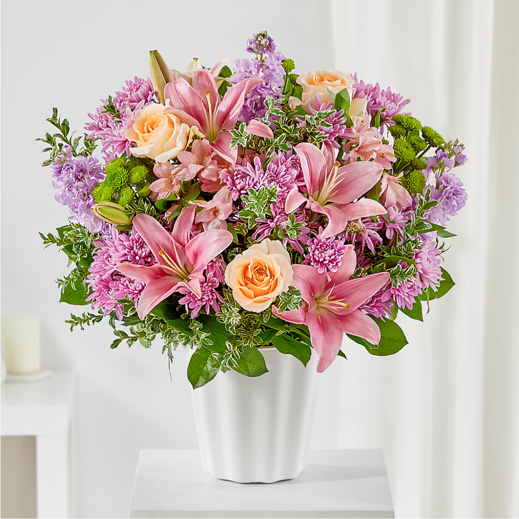 Supportive Embrace Tabletop Basket – BUZ N' BEE FLORIST GIFT & NURSERY, Clinton LA