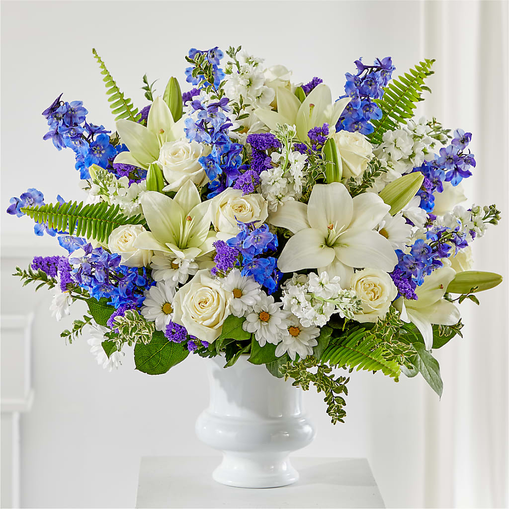 Expressions of Hope Urn Arrangement – BUZ N' BEE FLORIST GIFT & NURSERY, Clinton LA