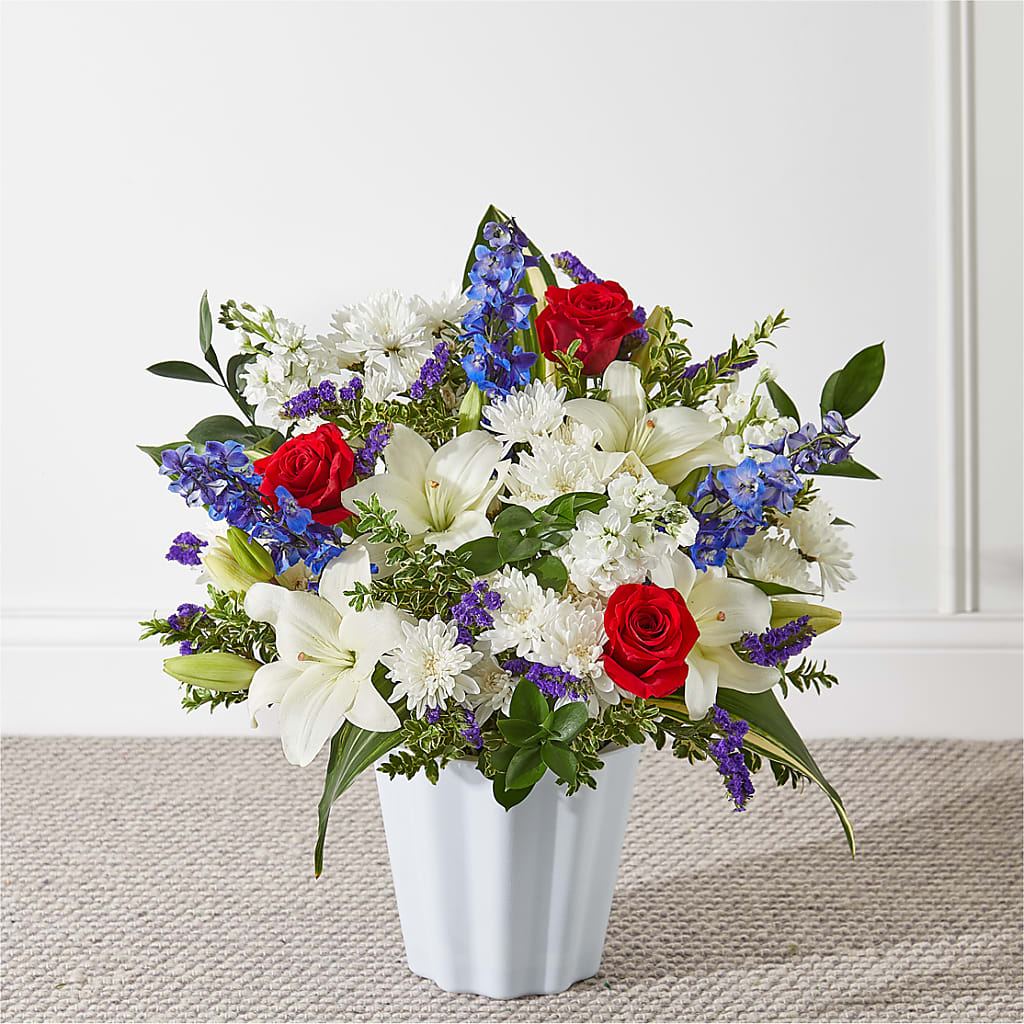 Consoled Floor Basket – BUZ N' BEE FLORIST GIFT & NURSERY, Clinton LA