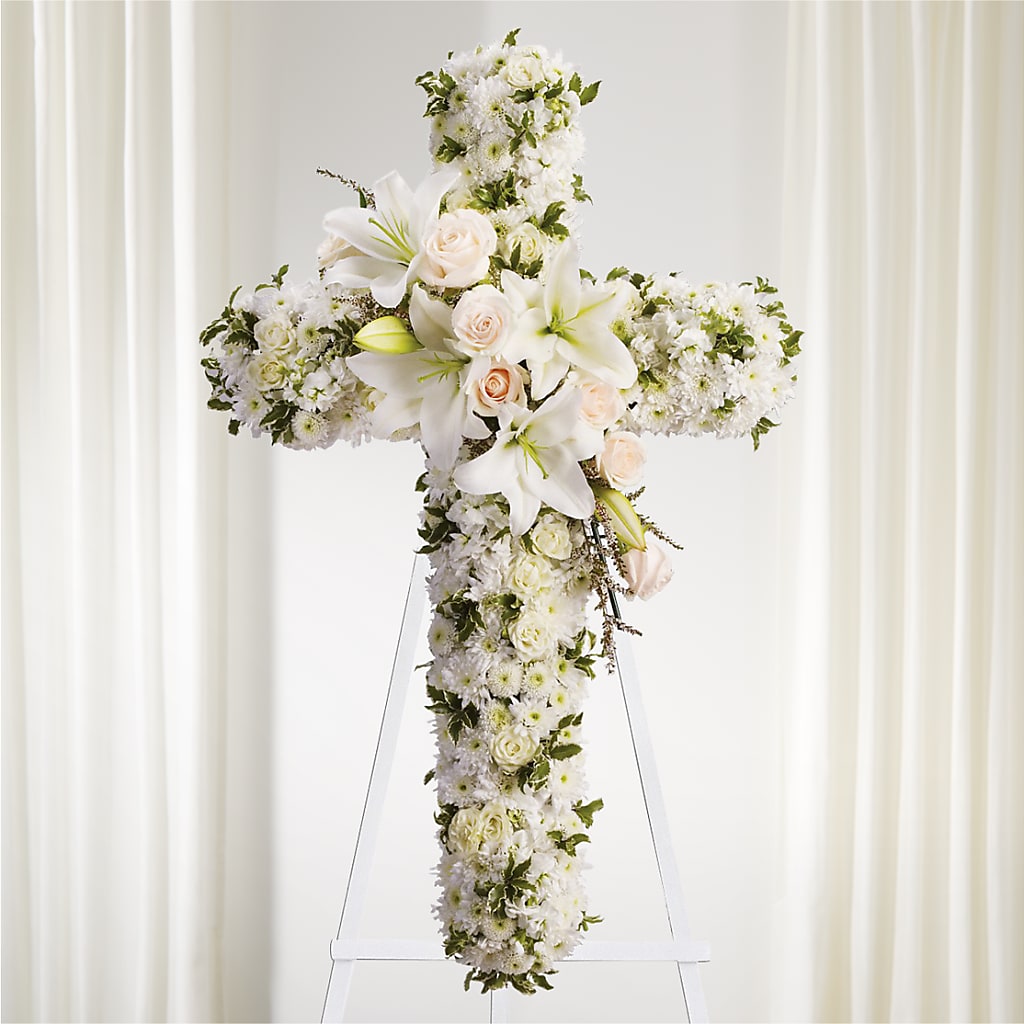 Spiritual Guidance Standing Spray – BUZ N' BEE FLORIST GIFT & NURSERY, Clinton LA