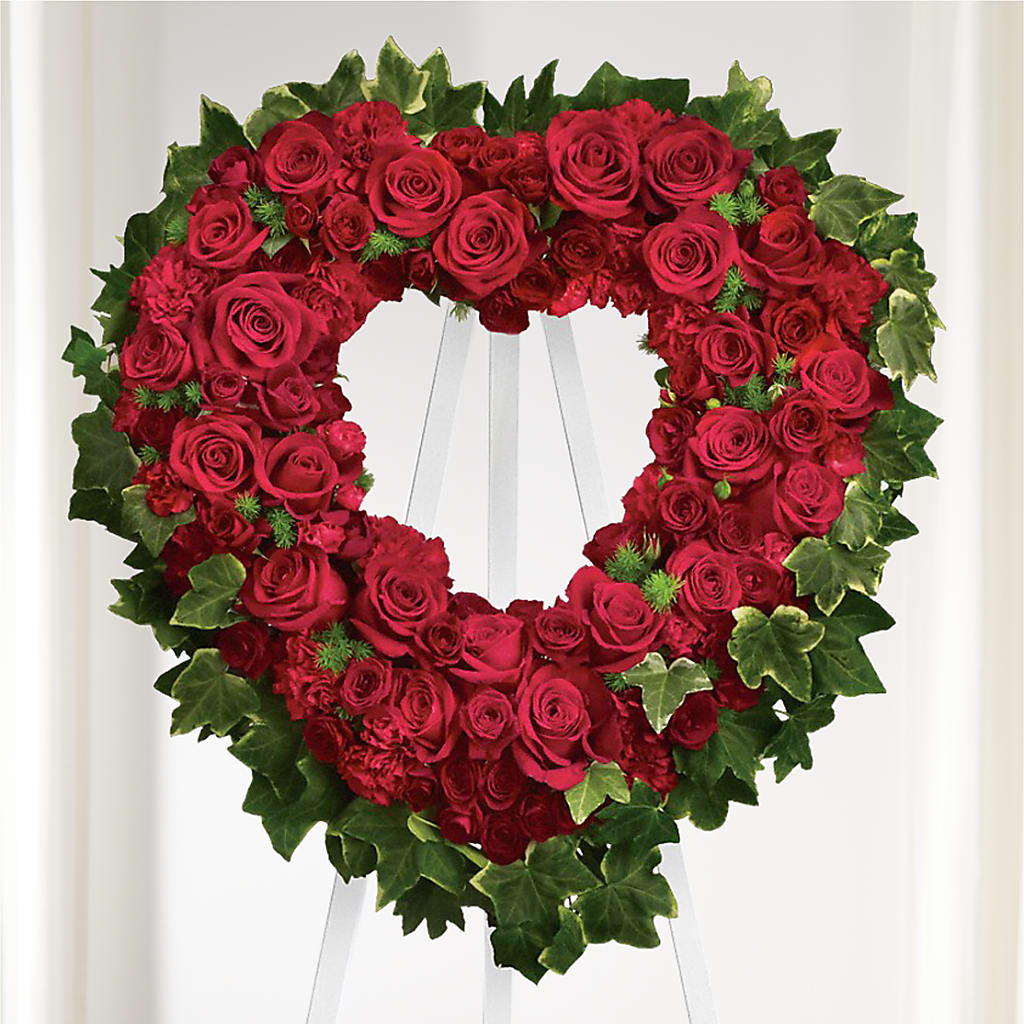 Wholehearted Standing Spray – BUZ N' BEE FLORIST GIFT & NURSERY, Clinton LA
