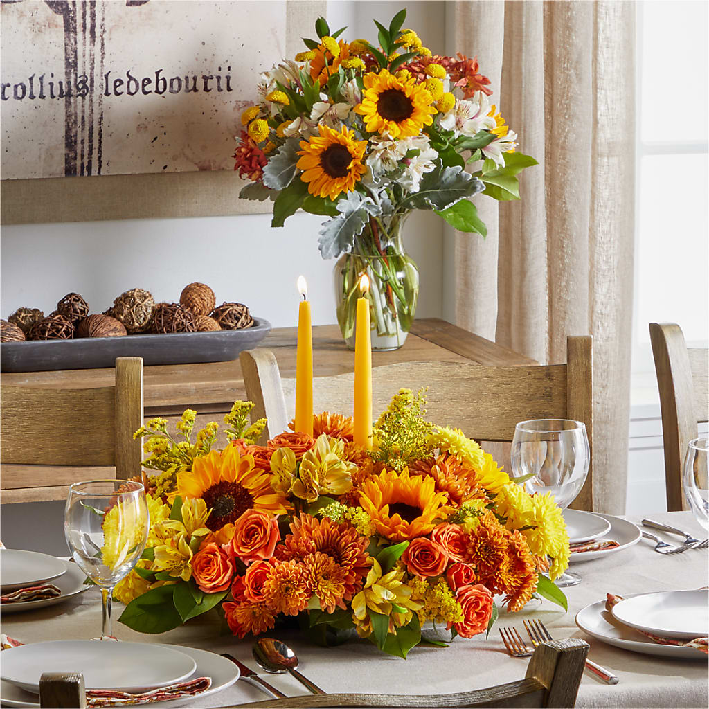 Golden Gathering Bundle – BUZ N' BEE FLORIST GIFT & NURSERY, Clinton LA