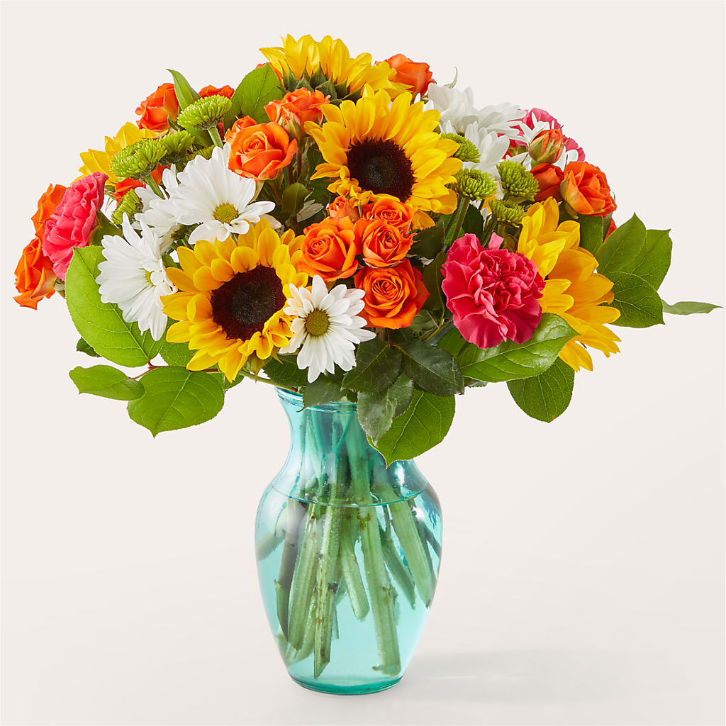 Sun-drenched Blooms Bouquet – BUZ N' BEE FLORIST GIFT & NURSERY, Clinton LA