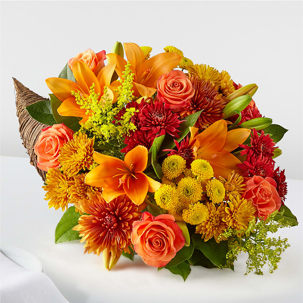 Feast of Color Cornucopia – BUZ N' BEE FLORIST GIFT & NURSERY, Clinton LA