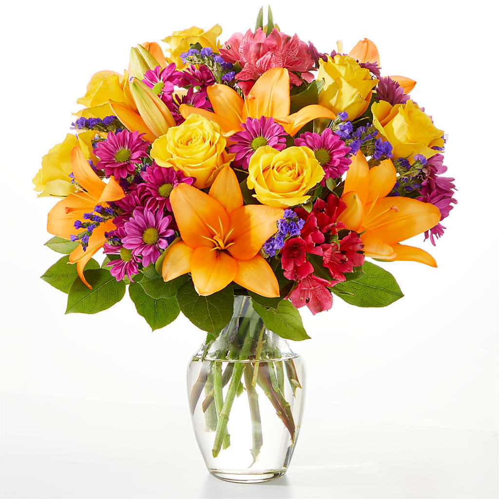 Colorful Visions Bouquet – BUZ N' BEE FLORIST GIFT & NURSERY, Clinton LA