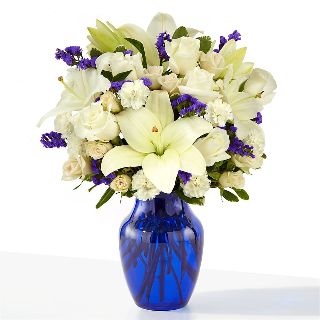 Sapphire Rush Bouquet – BUZ N' BEE FLORIST GIFT & NURSERY, Clinton LA