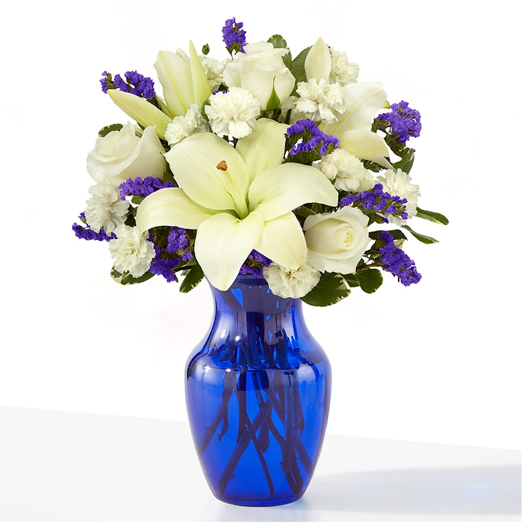 Sapphire Rush Bouquet – BUZ N' BEE FLORIST GIFT & NURSERY, Clinton LA