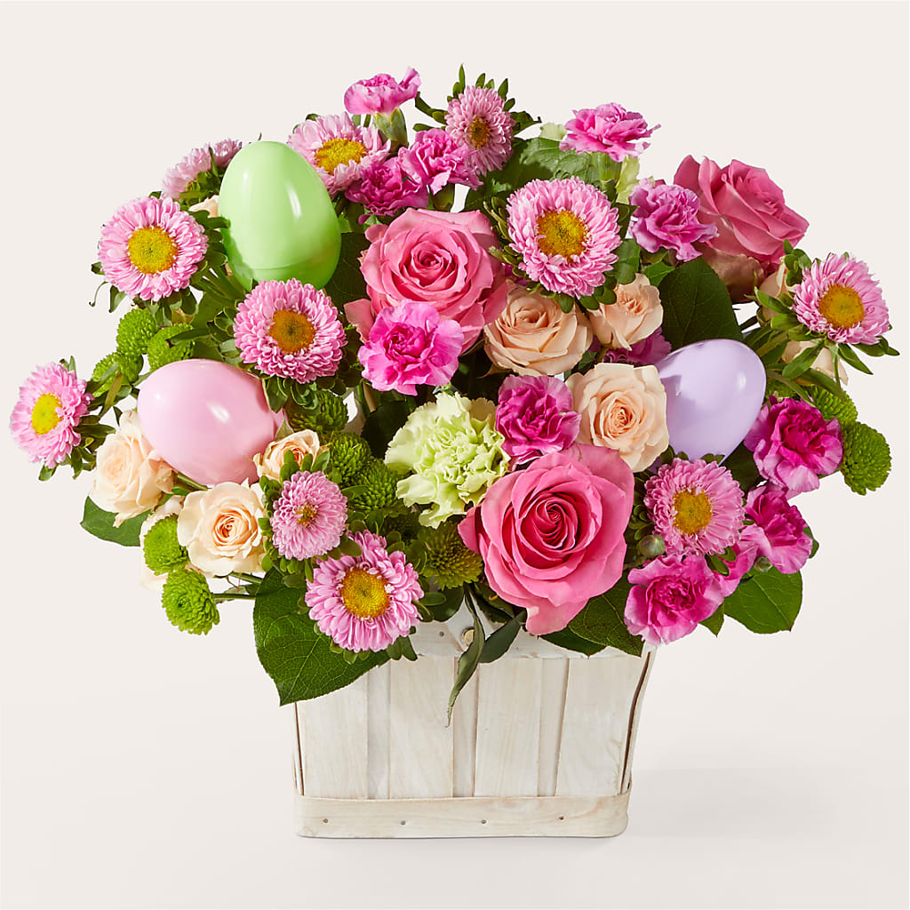 Get Eggcited Basket – BUZ N' BEE FLORIST GIFT & NURSERY, Clinton LA
