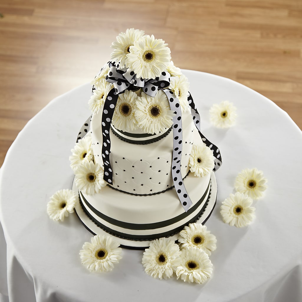 Simple Sophistication Cake Décor – BUZ N' BEE FLORIST GIFT & NURSERY, Clinton LA