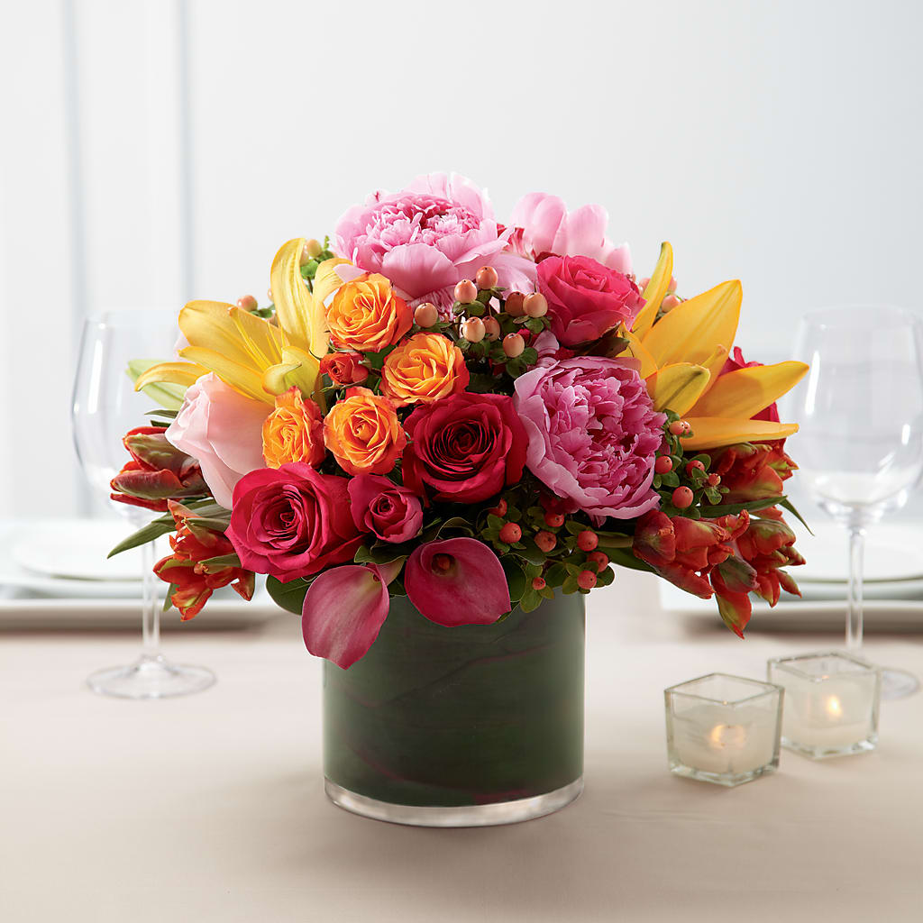 Color Mix Arrangement – BUZ N' BEE FLORIST GIFT & NURSERY, Clinton LA