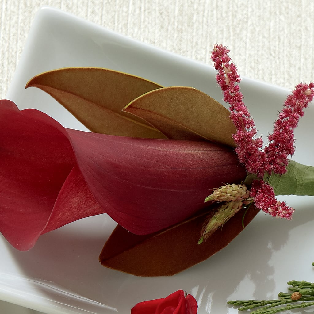 Red Calla Boutonniere – BUZ N' BEE FLORIST GIFT & NURSERY, Clinton LA