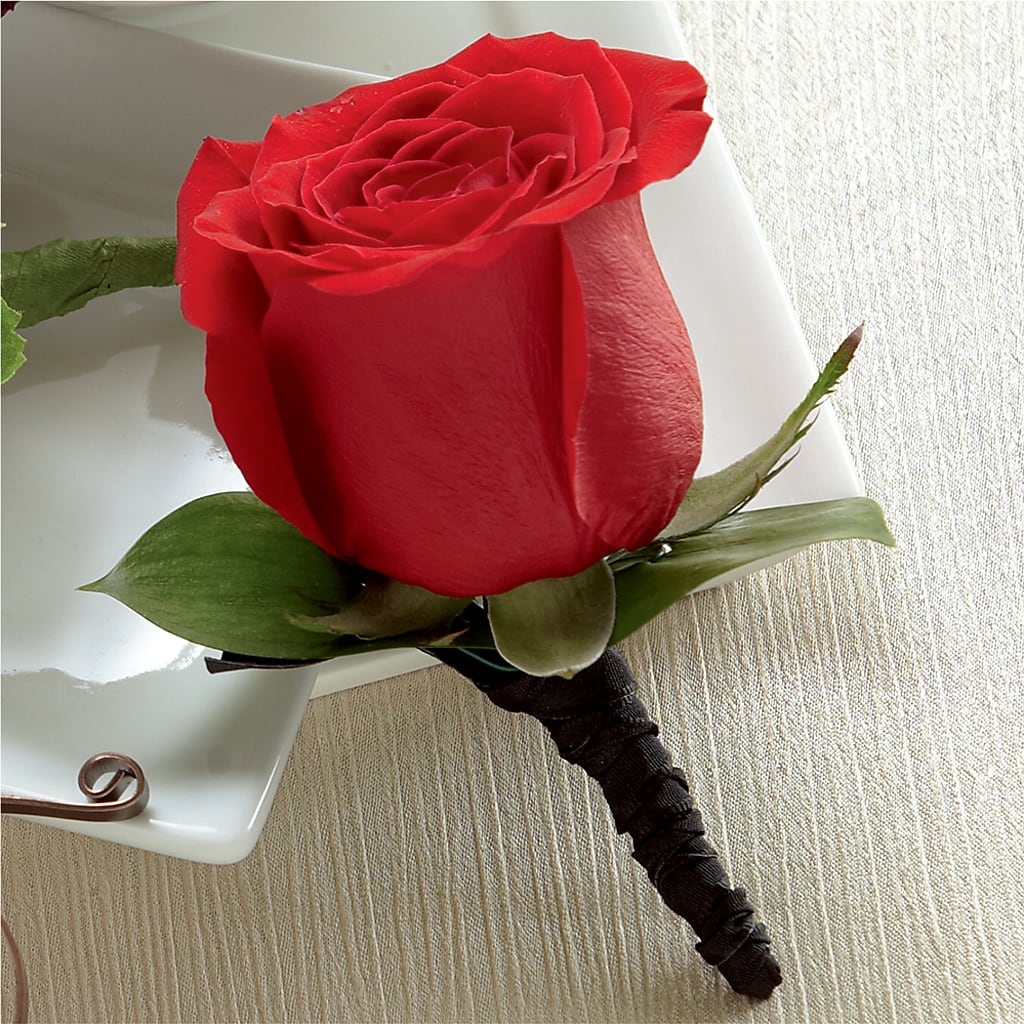 Red Rose Boutonniere – BUZ N' BEE FLORIST GIFT & NURSERY, Clinton LA