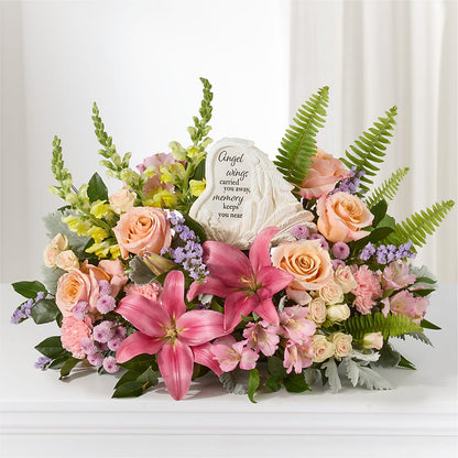 Gentle Light Arrangement – BUZ N' BEE FLORIST GIFT & NURSERY, Clinton LA