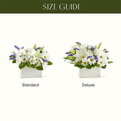 Beyond Blue Box Bouquet – BUZ N' BEE FLORIST GIFT & NURSERY, Clinton LA