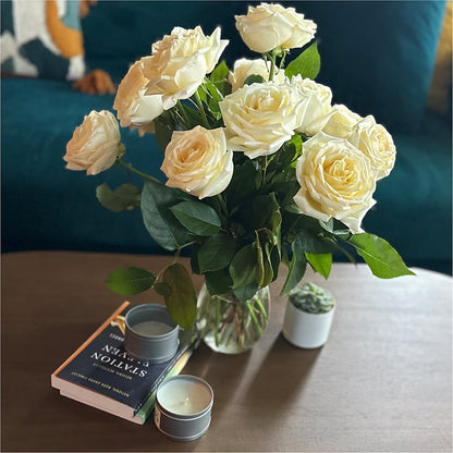 Long Stem Yellow Rose Bouquet – BUZ N' BEE FLORIST GIFT & NURSERY, Clinton LA