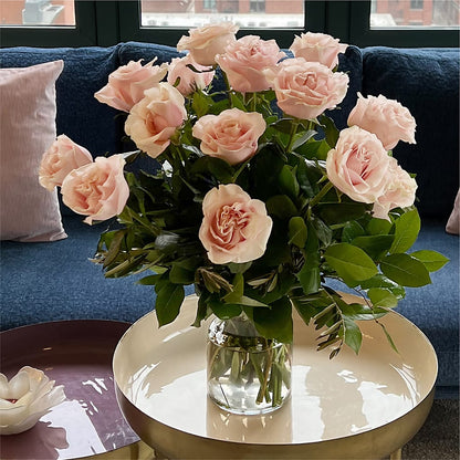 Long Stem Pink Rose Bouquet – BUZ N' BEE FLORIST GIFT & NURSERY, Clinton LA